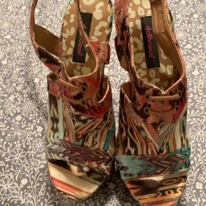 Size 6.5 Dollhouse high heels worn once!